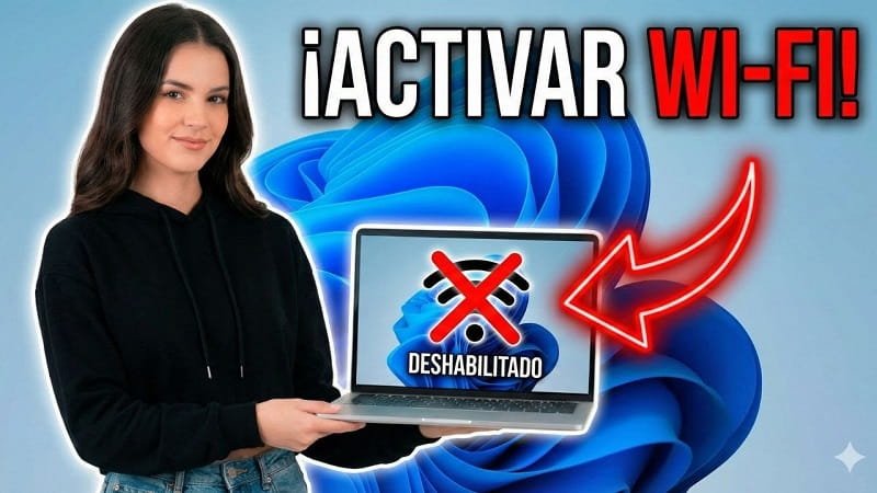 habilitar adaptador WiFi Windows 11