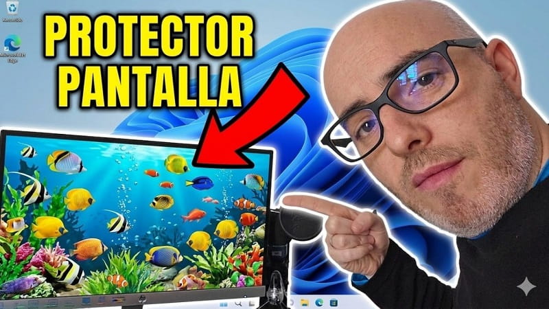 activar protector de pantalla Windows 11