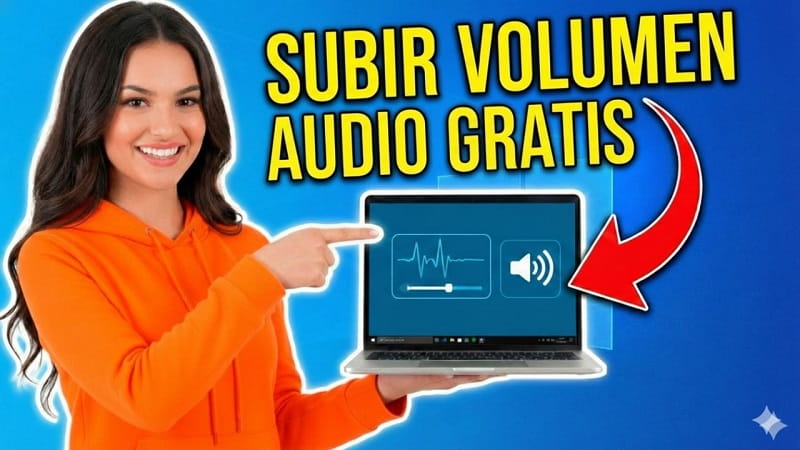 aumentar el volumen de un audio online