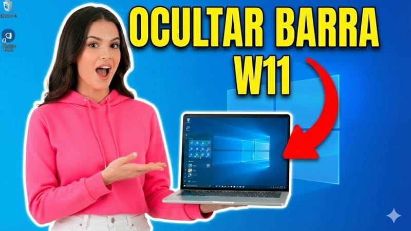 ocultar barra de tareas Windows 11