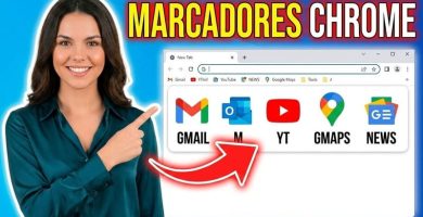 añadir página web barra de marcadores Chrome