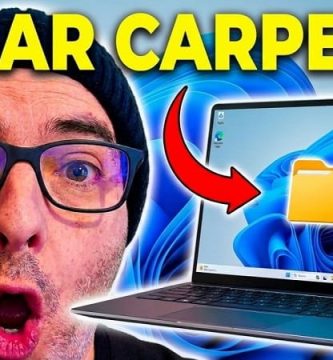 crear una carpeta en Windows 11