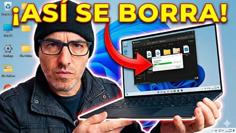 eliminar archivos en Windows 11 definitivamente
