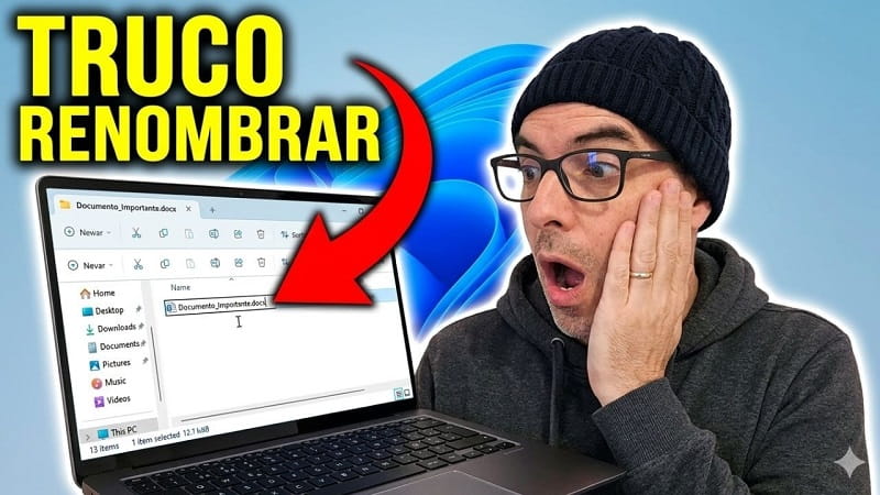 renombrar archivos en Windows 11