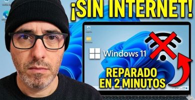 sin acceso a internet en Windows