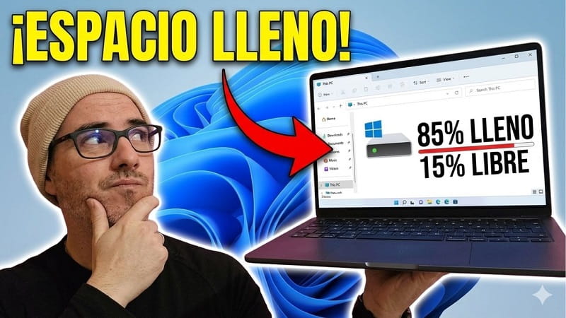 ver espacio en disco Windows 11