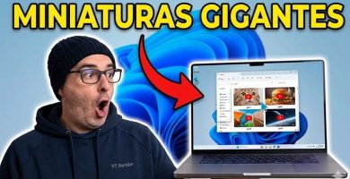 Aumentar miniaturas imágenes Windows