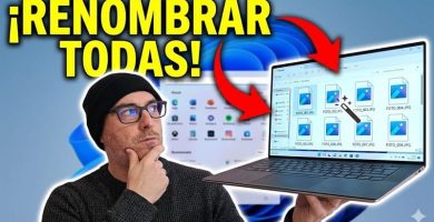 Renombrar fotos a la vez Windows