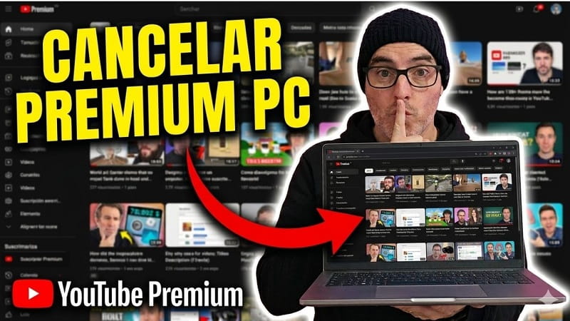 cancelar YouTube Premium
