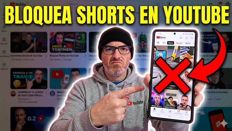 quitar Shorts de YouTube
