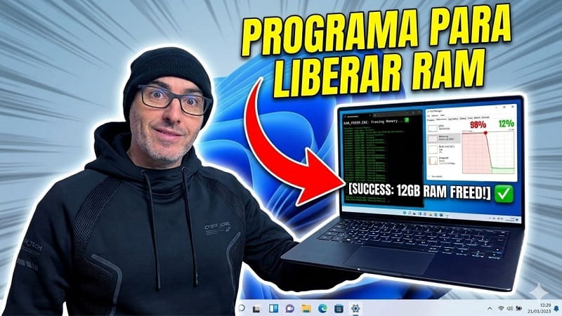 Liberar memoria RAM en Windows