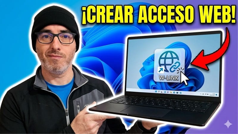 crear acceso directo escritorio Windows
