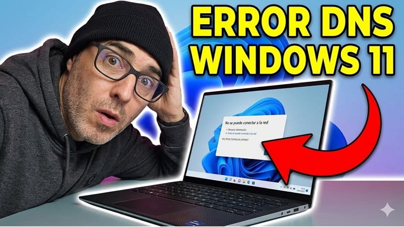 servidor DNS no responde Windows 11