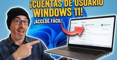 Abrir cuentas de usuario Windows 11