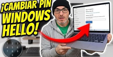 cambiar PIN Windows Hello