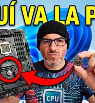 cambiar pila placa base del PC