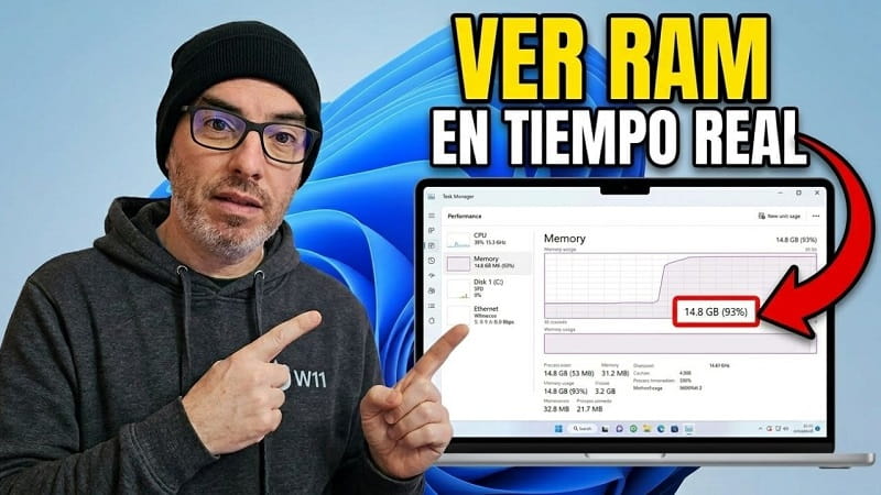 consumo memoria RAM Windows 11