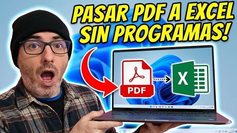 convertir un PDF a Excel