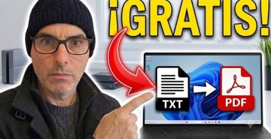 convertir archivo TXT a PDF