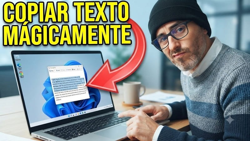copiar texto de una imagen Windows 11