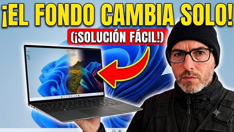 el fondo de pantalla cambia solo Windows 11