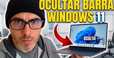 ocultar la barra de tareas Windows 11