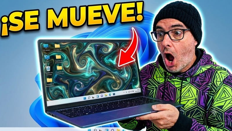 poner fondos animados en Windows 11