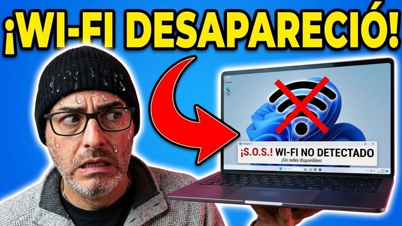 No aparece la red WiFi en Windows 11