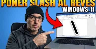 escribir la barra invertida en Windows 11
