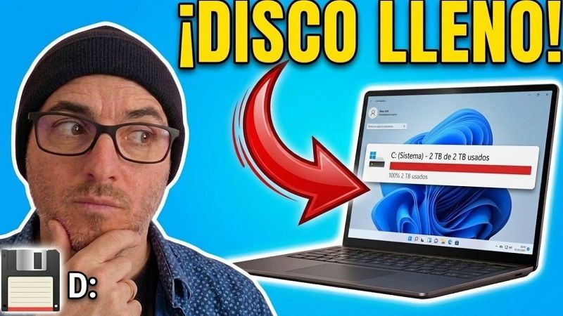 ver cuánto espacio tienes en Windows 11