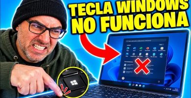 Tecla Windows no abre menú inicio