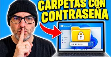 carpeta protegida con contraseña Windows 11