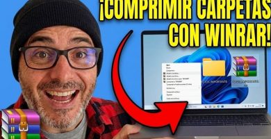 comprimir carpeta con WinRAR