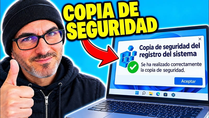 copia de seguridad del registro Windows 11